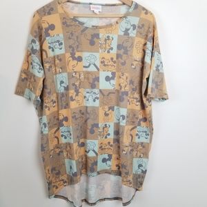 Lularoe Disney Mickey & Minnie Mouse X-Small Shirt